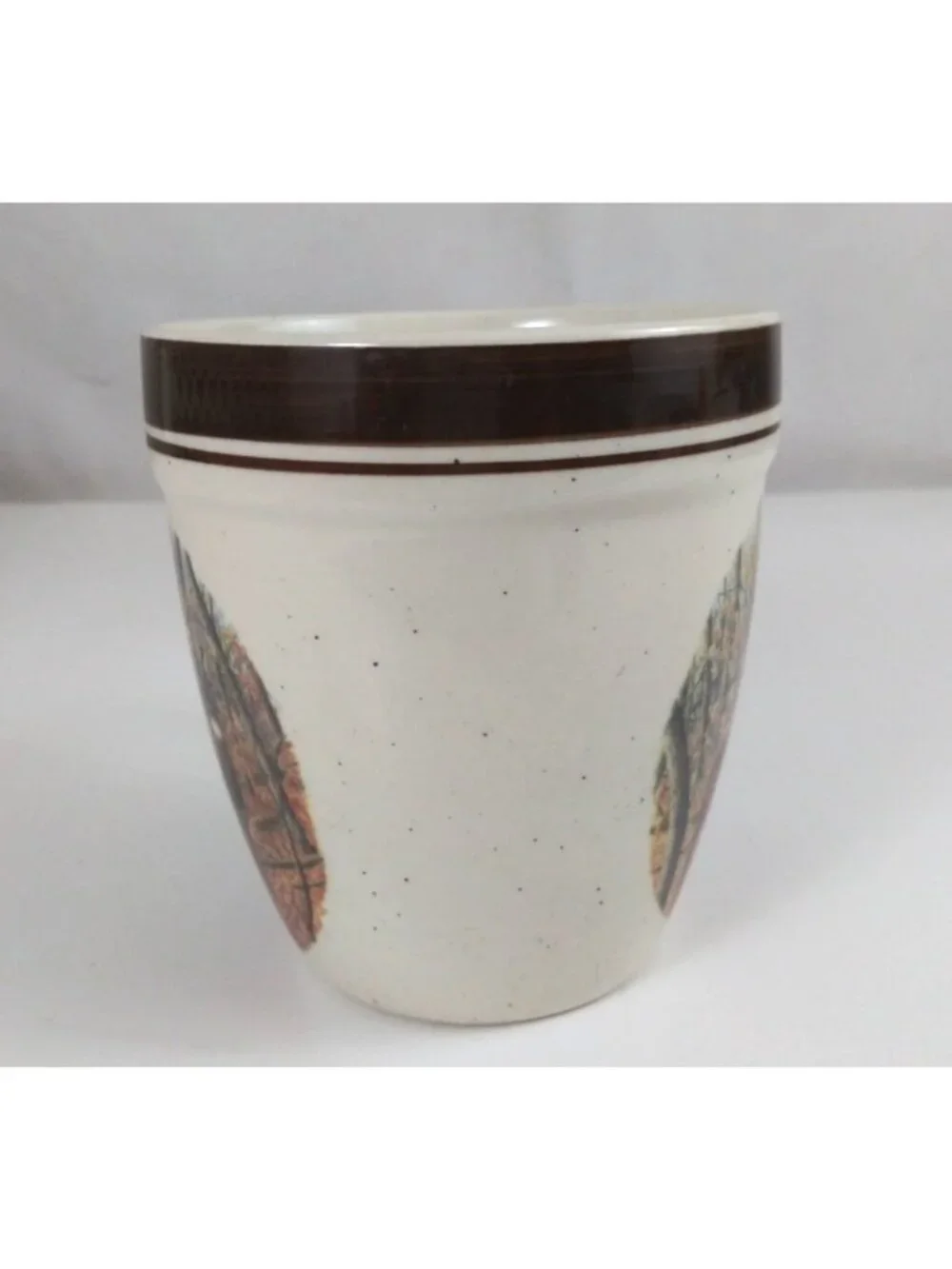 Folkcraft Stoneware Cabella's Whitetail Buck Coffee Cup